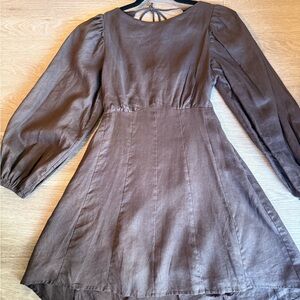DISSH Chocolate Long Sleeve Dress